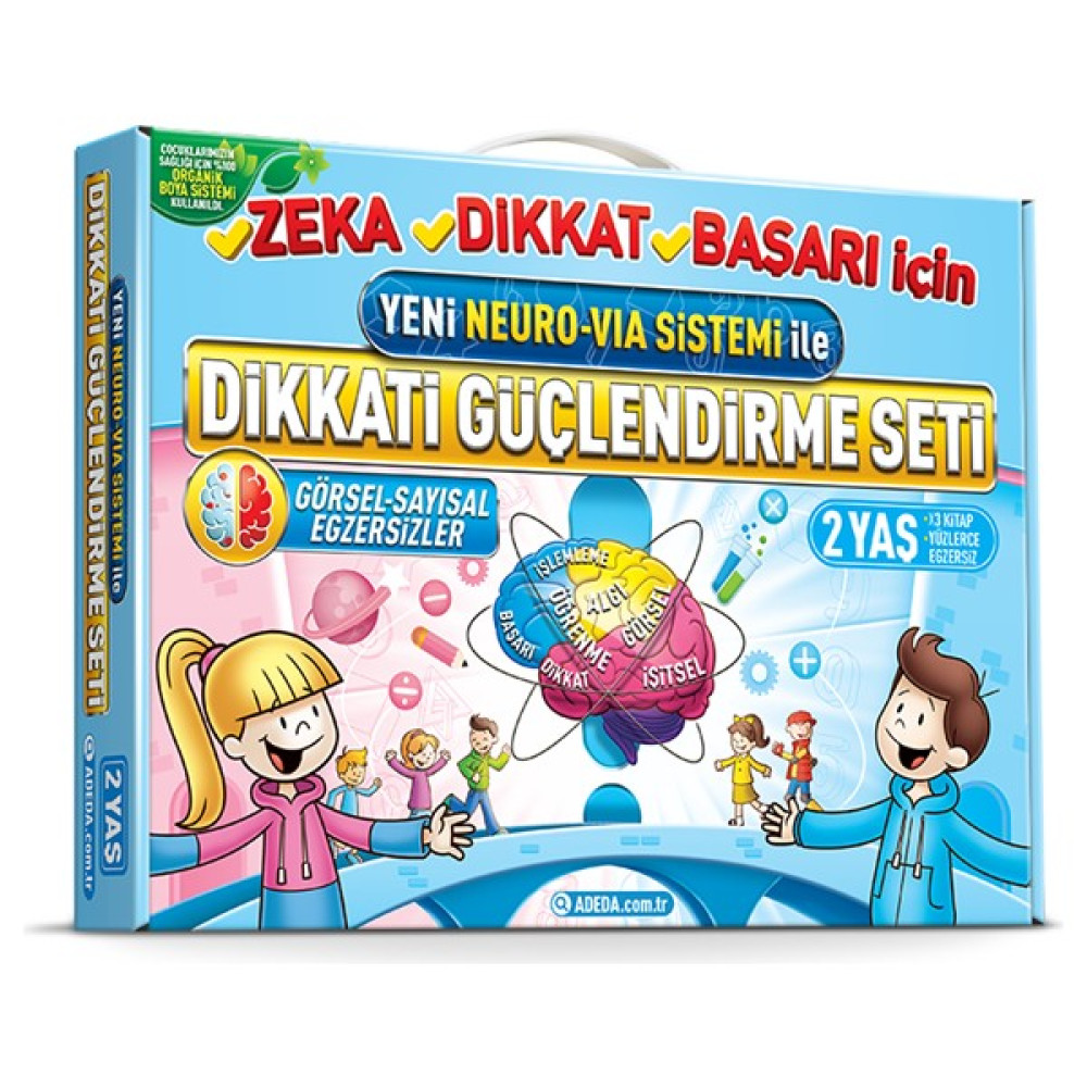 Adeda Yayıncılık 2 Yaş Dikkat Güçlendiren Set - 2 Yaş Için Dikkat Güçlendirme Kaynak Kitapları Fiyatı
