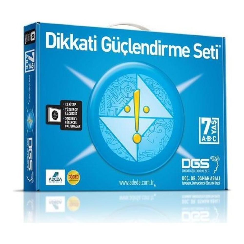 Adeda Yayınları Adeda - DGS Dikkati Güçlendirme Seti 1. Sınıf - 7 Yaş 3 Kitap Set DGS Fiyatı