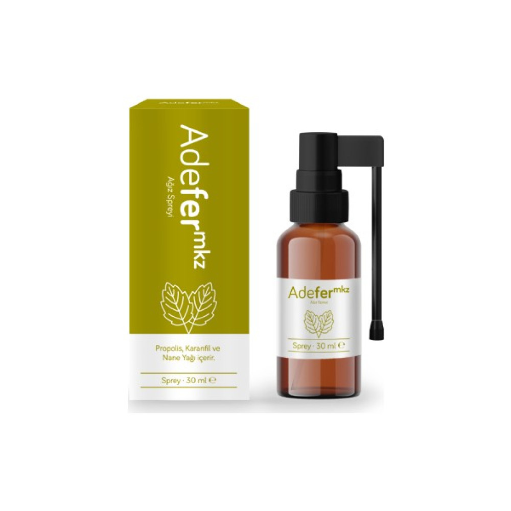 Adefer Mkz Agız Spreyı 30 ml Ağız Gargara ve Spreyi Fiyatı