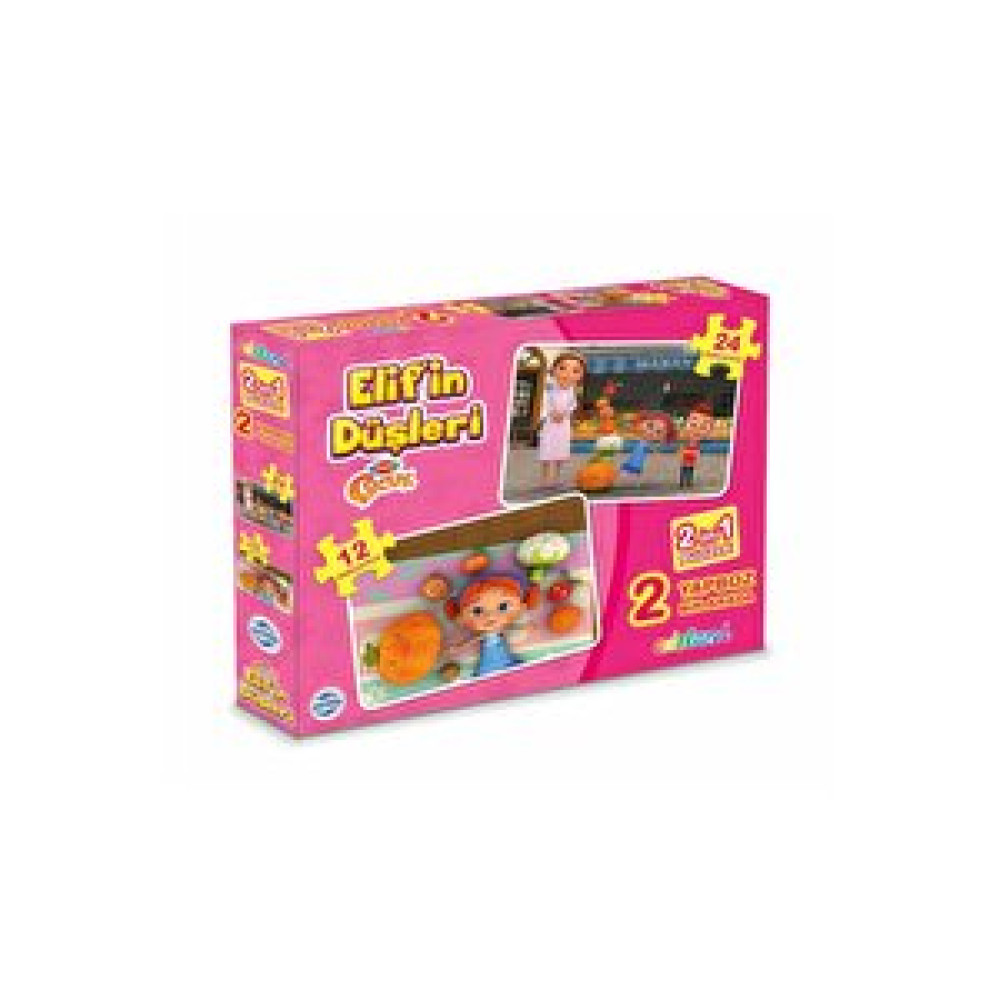Adel and Trt Çocuk Elif In Düşleri 2 In 1 Puzzle Anne Bebek Oyuncak Fiyatı
