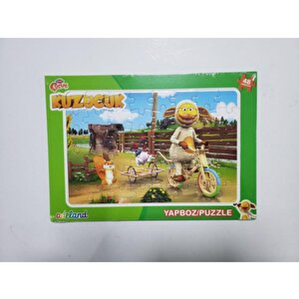 Adel and Trt Çocuk Kuzucuk 48 Parça Yapboz (puzzle) Anne Bebek Oyuncak Fiyatı