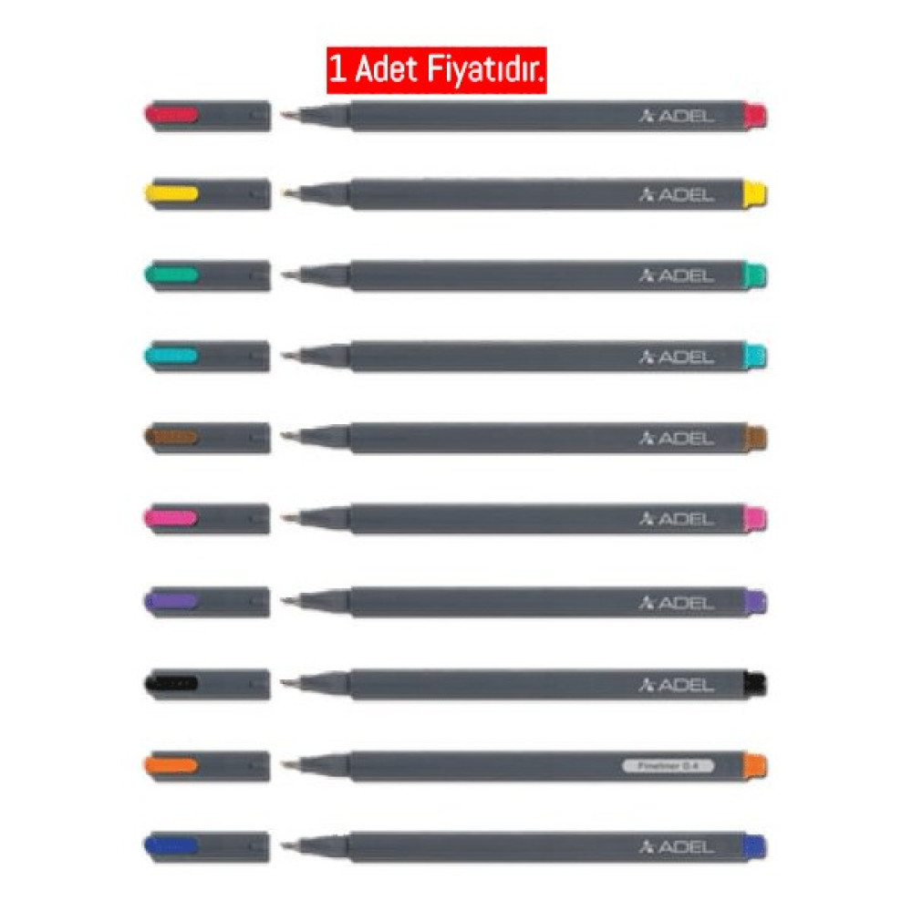 Adel Fineliner, 0.4, Ochre (1 Adet) Oto Boyaları Fiyatı