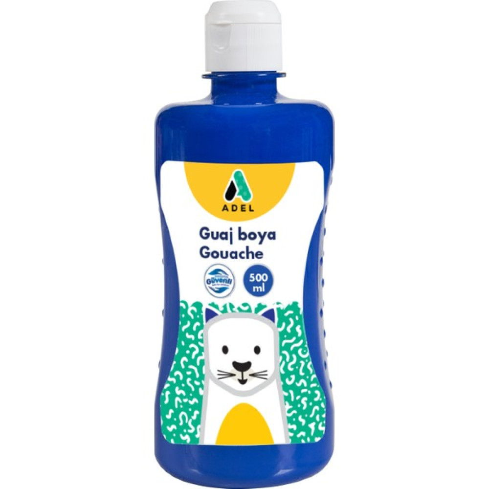 Adel Guaj Boya 500 ml - Mavi Guaj Boya Fiyatı