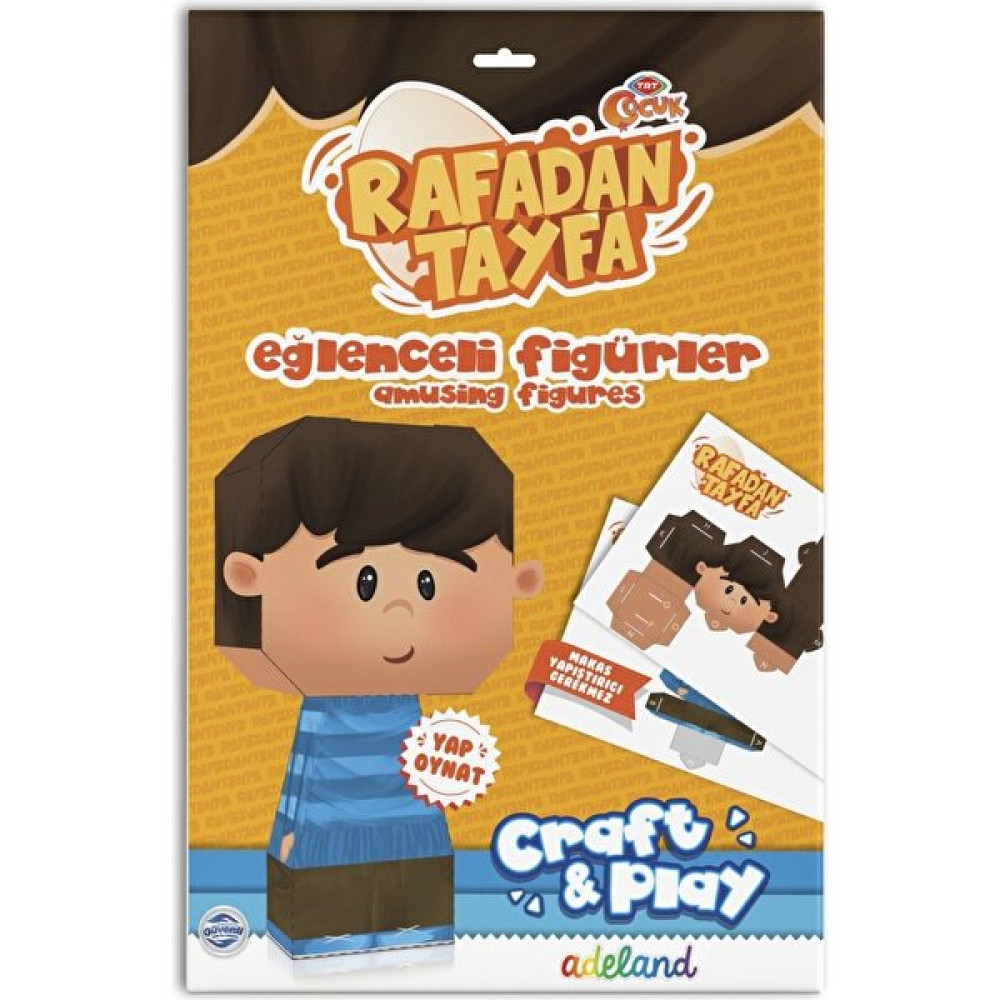 Adeland Adeland Rafadan Tayfa Craft Play Eğlenceli Figürler -Akın Oyuncak Fiyatı