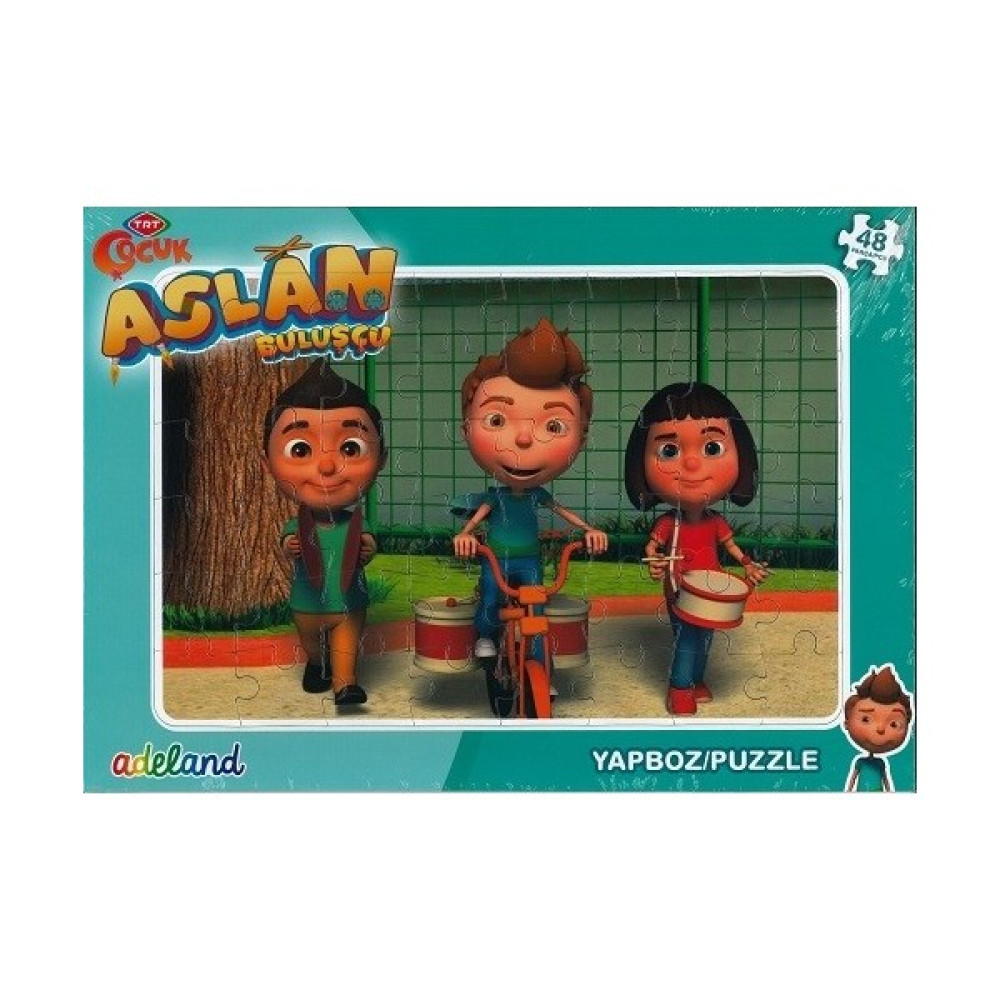 Adeland Trt Çocuk Aslan Buluşçu 48 Parça Yapboz / Puzzle Eğitici Oyuncak Fiyatı