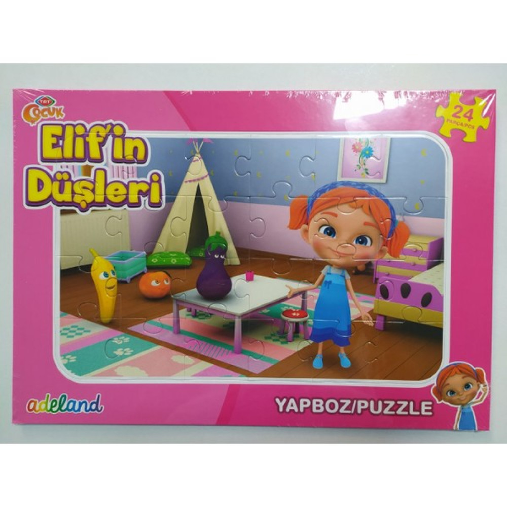Adeland Trt Çocuk Elif'in Düşleri 24 Parça Yapboz (Puzzle) Eğitici Oyuncak Fiyatı