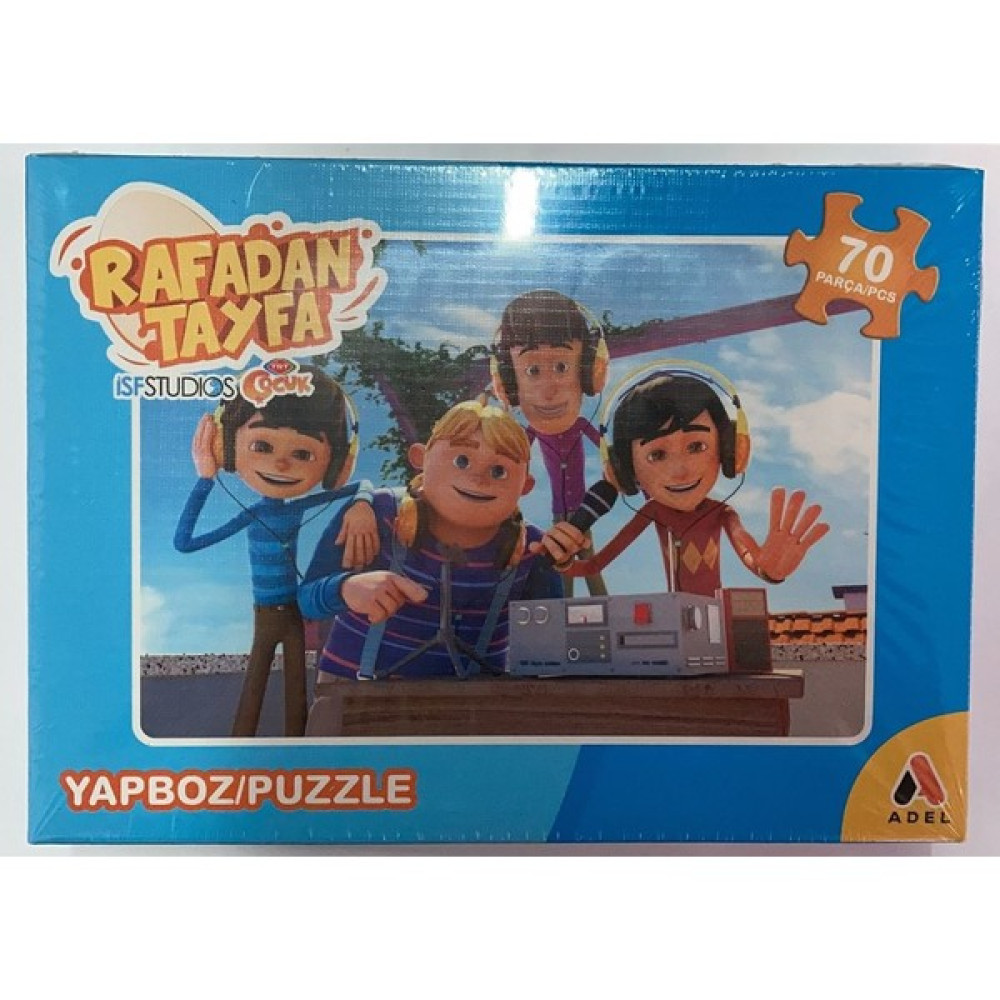 Adeland Trt Çocuk Rafadan Tayfa 70 Parça Kutulu Puzzle Eğitici Oyuncak Fiyatı