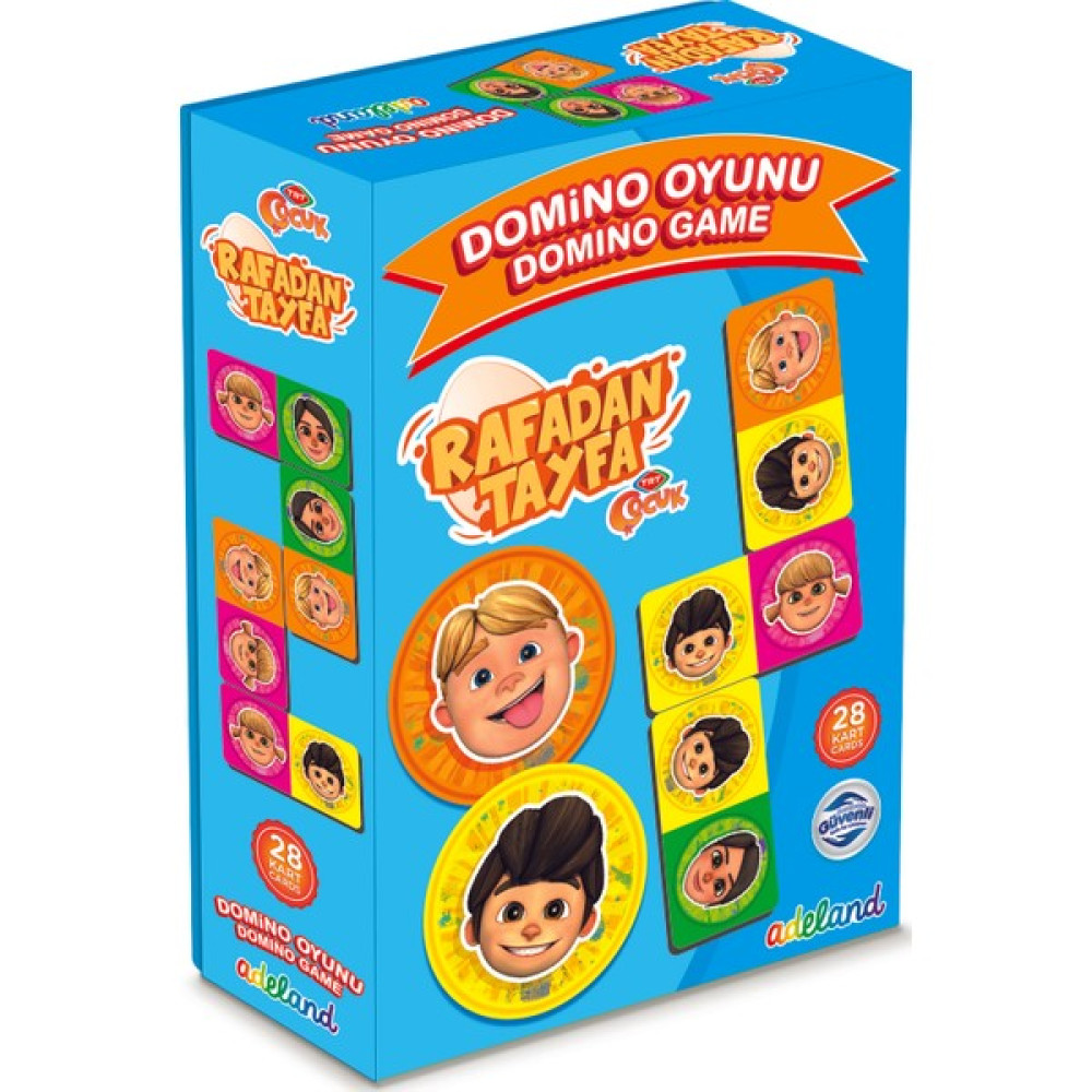 Adeland TRT Çocuk Rafadan Tayfa Domino Oyunu Eğitici Oyuncak Fiyatı