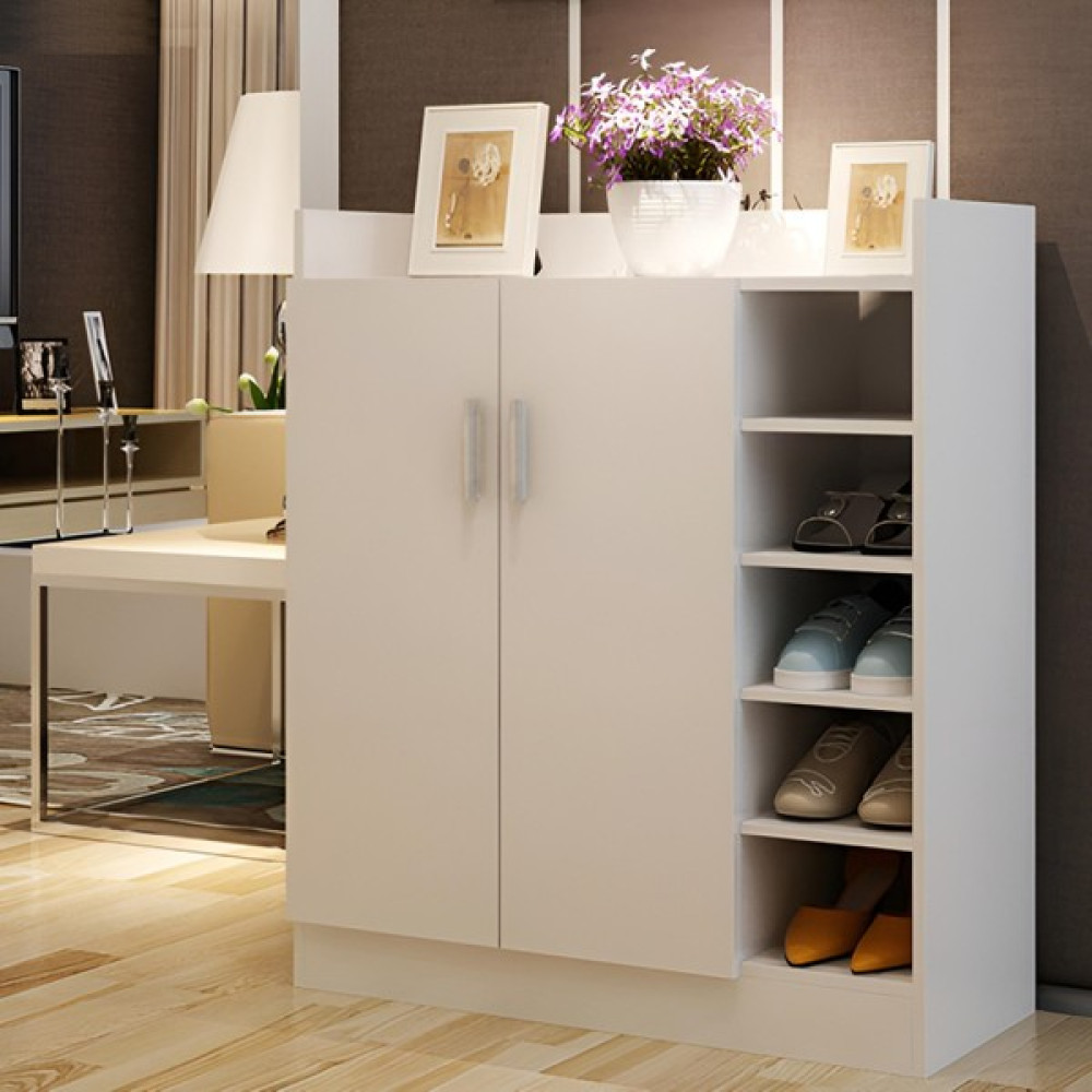 Aden Home Ayakkabılık, Raflı Kapaklı Ayakkabı Dolabı, Vestiyer Ayakkabılık, Beyaz Ayakkabılık, %100 Mdf Ayakkabılık Fiyatı