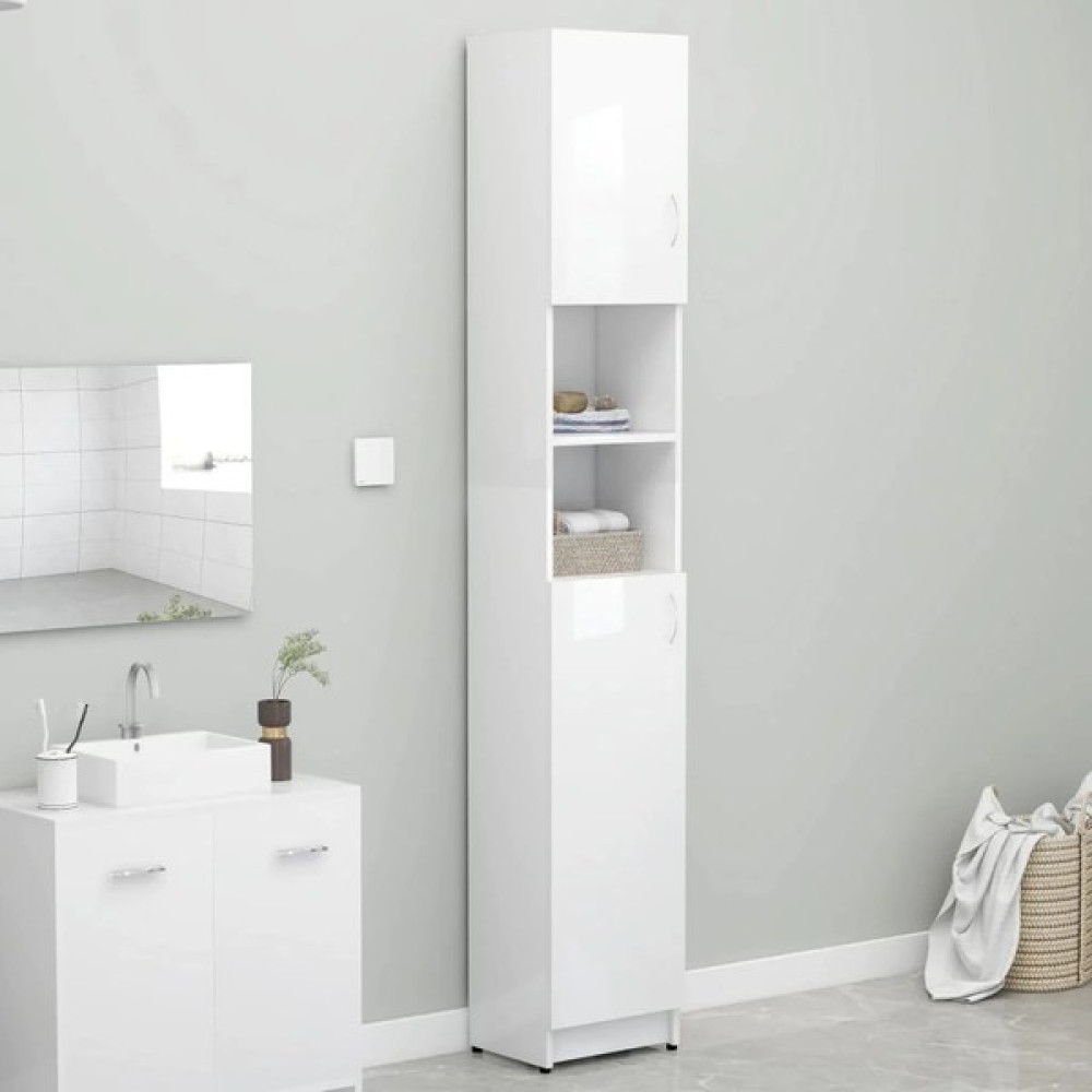 Aden Home Beyaz Banyo Dolabı, Banyo Düzenleyici, Mutfak Erzak Kiler Dolabı, Çok Amaçlı Dolap, MBNY20 Banyo Dolabı / Mobilyası Fiyatı