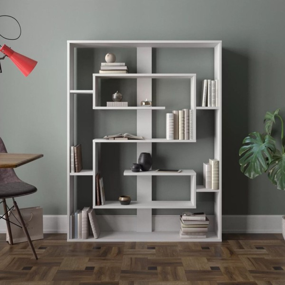 Aden Home Beyaz Dekoratif Kitaplık, Çok Amaçlı Raf, %100 Mdf Kitaplık, Mutfak Banyo Rafı Oto Boyaları Fiyatı