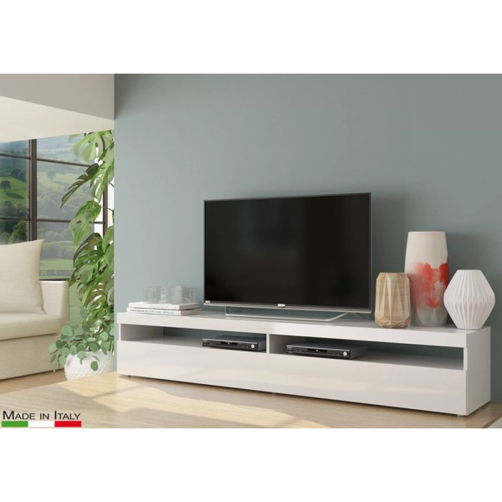 Aden Home Beyaz Tv Ünitesi, Mdf Tv Ünitesi, Kapaklı Tv Sehpa Ünitesi, Beyaz Mdf Tv Ünitesi Konsol TVU116 Tv Ünitesi / Sehpası Fiyatı