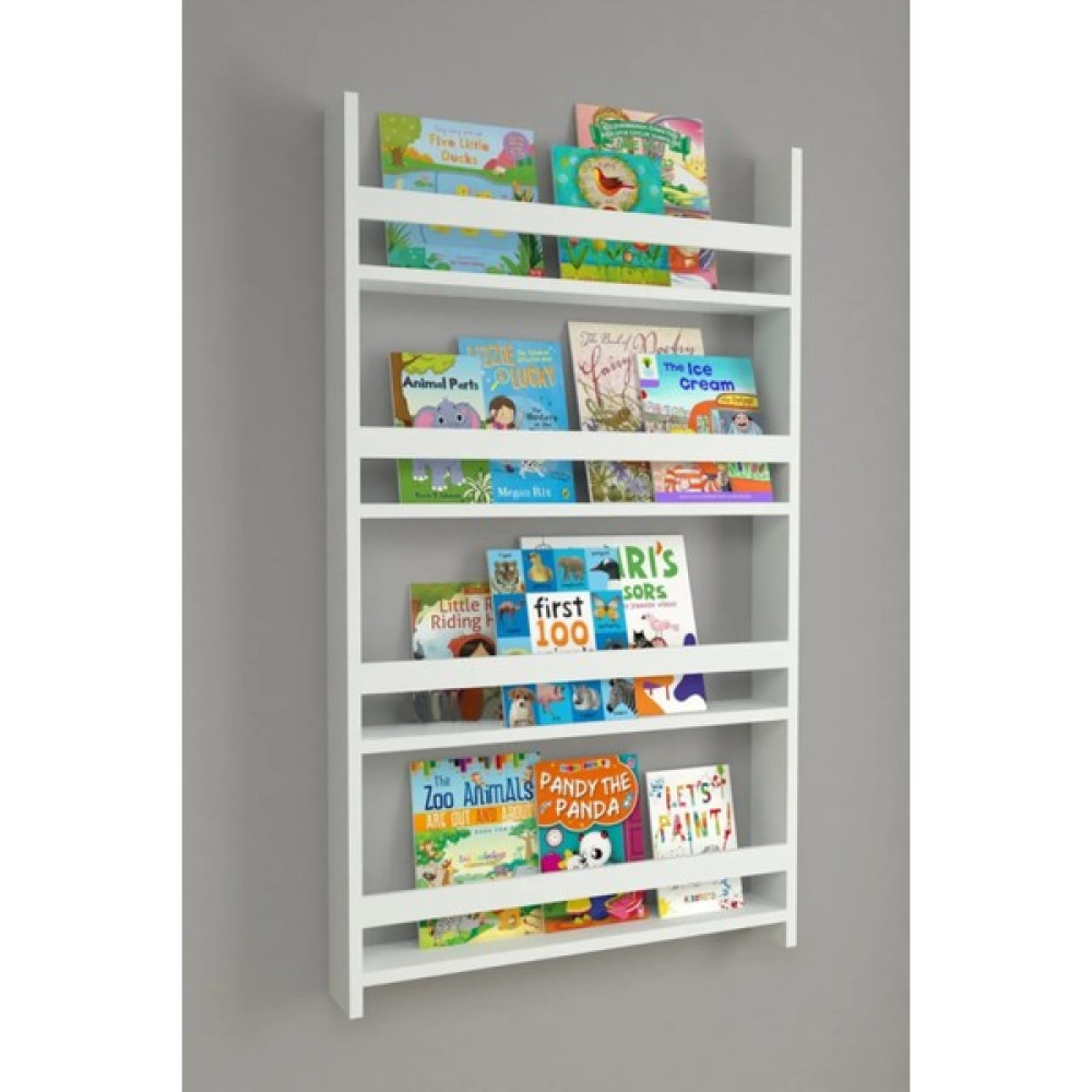 Aden Home Çocuk Odası Duvar Rafı, Çocuk Odası Eğitici Kitaplık, Beyaz Montessori Kitaplık, 120CM, MCKTP01 Oto Boyaları Fiyatı