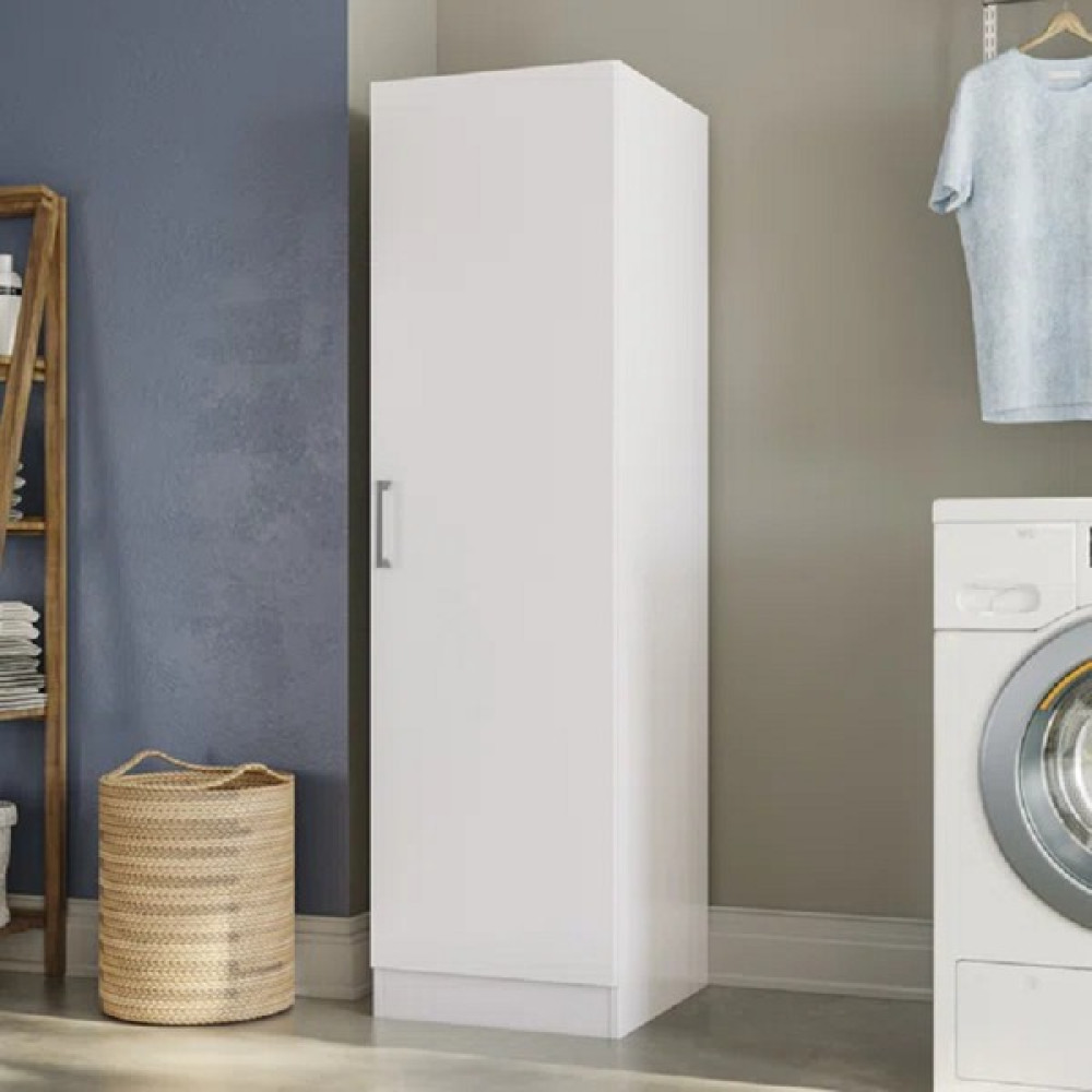 Aden Home Çok Amaçlı Dolap, Mutfak Dolabı, Banyo Dolabı, Kiler Erzak Dolabı, Beyaz Mdf, MDLP26 Gardrop & Dolap Fiyatı