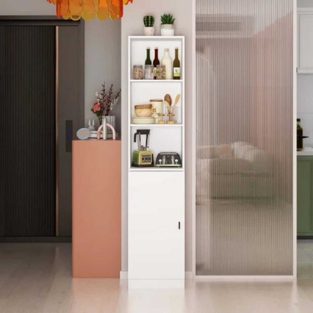 Aden Home Çok Amaçlı Dolap, Mutfak Dolabı, Kiler Erzak Dolabı, Beyaz Mdf, MDLP25 Gardrop & Dolap Fiyatı