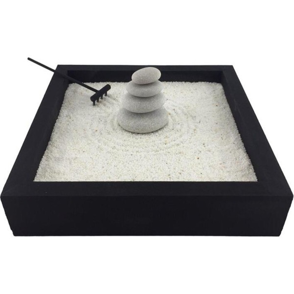 Aden Tasarım - Mini Zen Bahçesi Yapım Kiti - Zen Garden Hediyelik Eşya Fiyatı