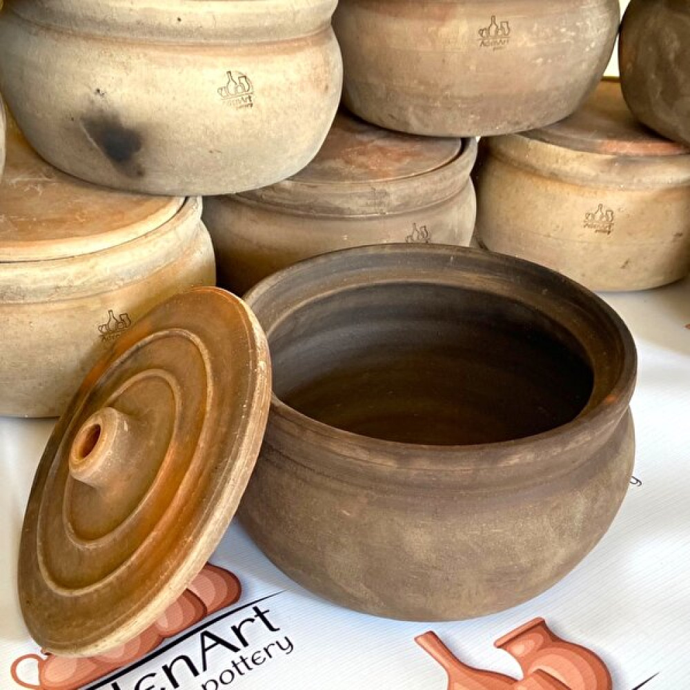 Adenart %100 Pişmiş Toprak Orta Boy Güveç 25x9 Cm Tepsiler / Fırın Kapları Fiyatı