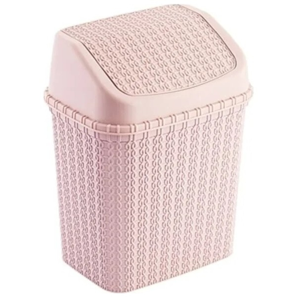 Adessa Örgü Çöp Kovası - Pembe Çöp Kovaları Fiyatı