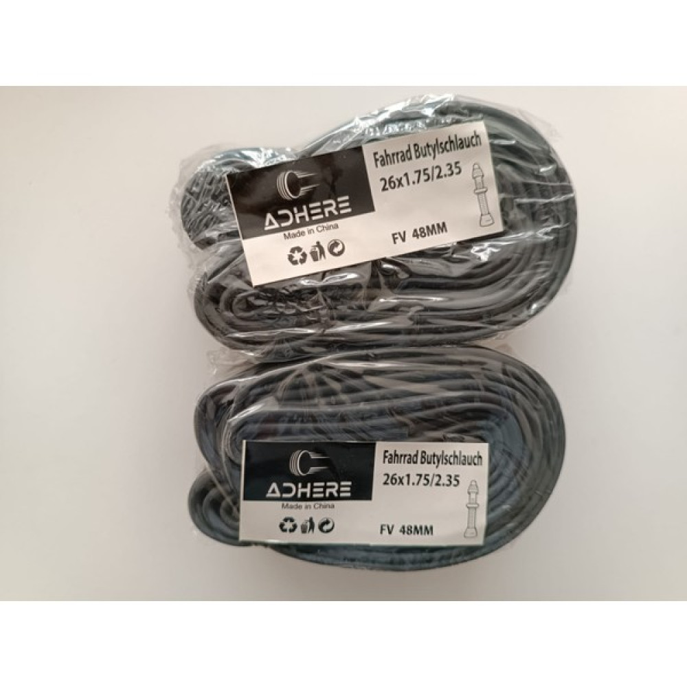 Adhere 2 Adet Ekonomi Paketi 26X1.75/2.35 Bisiklet Iç Lastiği Fv Ince Sibop 48 mm Bisiklet Aksesuarları Fiyatı