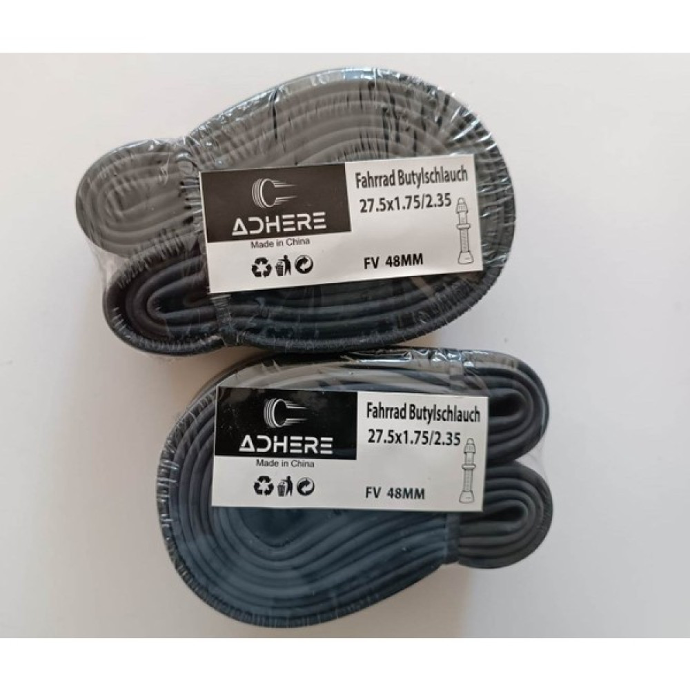 Adhere 2 Adet Ekonomi Paketi 27.5x1.75/2.35 Bisiklet Iç Lastiği Fv Ince Sibop 48 mm Bisiklet Aksesuarları Fiyatı