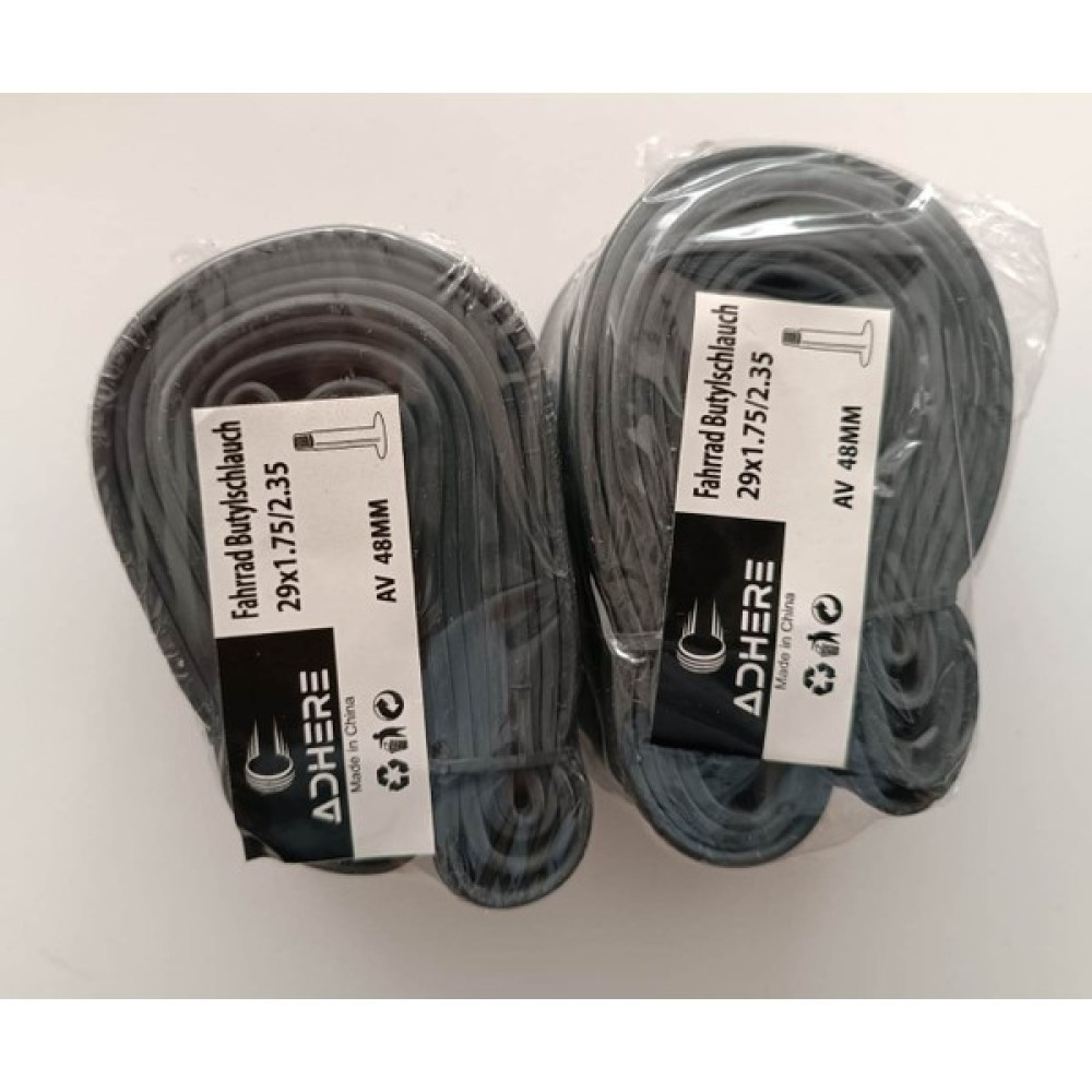 Adhere 2 Adet Ekonomi Paketi 29X1.75/2.35 Bisiklet Iç Lastiği Av Kalın Sibop 48 mm Bisiklet Aksesuarları Fiyatı