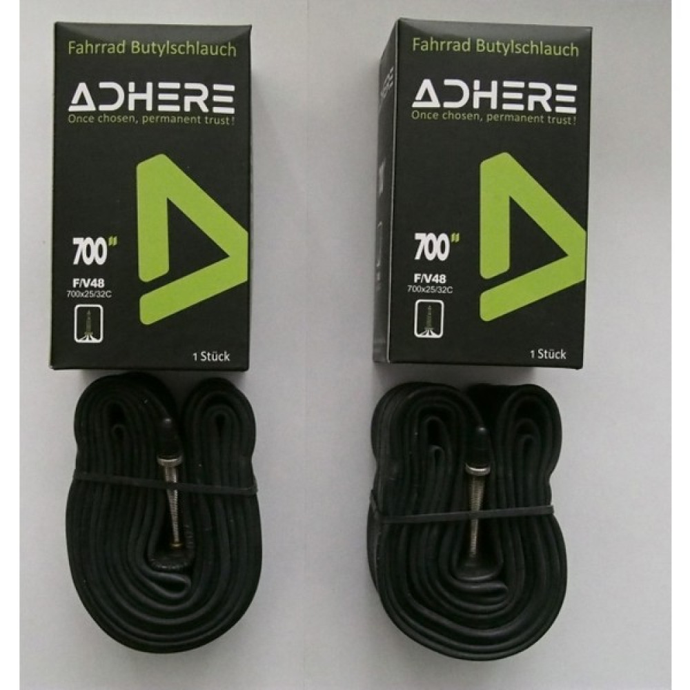 Adhere 2 Adet Ekonomi Paketi Adhere 700X25/32 Kutulu Bisiklet Iç Lastiği Fv Ince Sibop 48 mm - Siyah Oto Boyaları Fiyatı