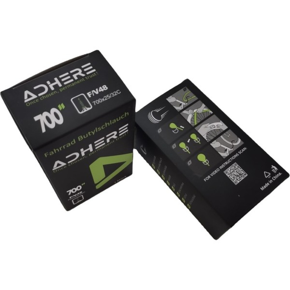 Adhere 700X25/32 Kutulu Bisiklet Iç Lastiği Fv Ince Sibop 48 mm - Siyah - 1 Adet Oto Boyaları Fiyatı
