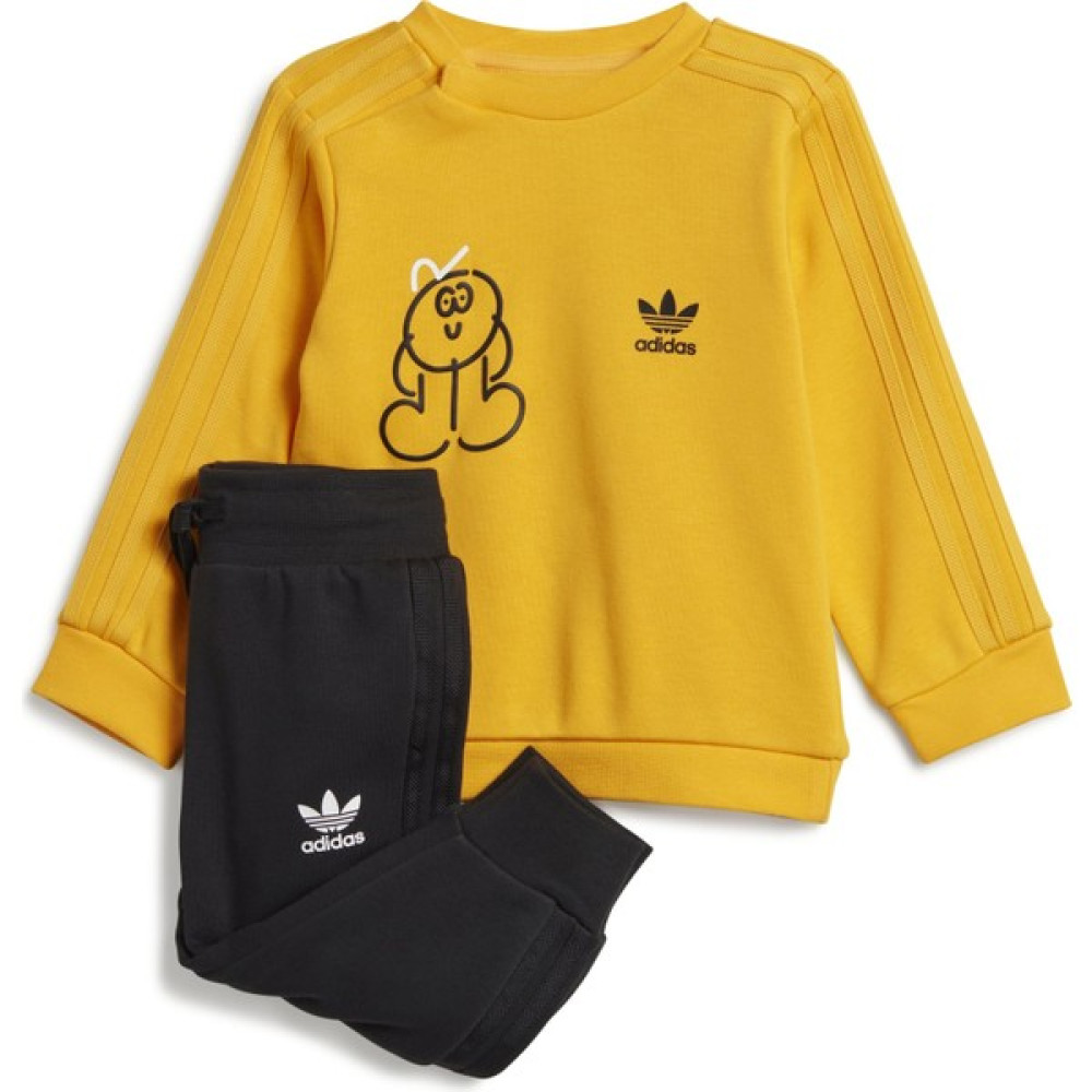 adidas AII0830 Adidas Crew Set Bebek Eşofman Takımı Sarı Erkek Eşofman Fiyatı