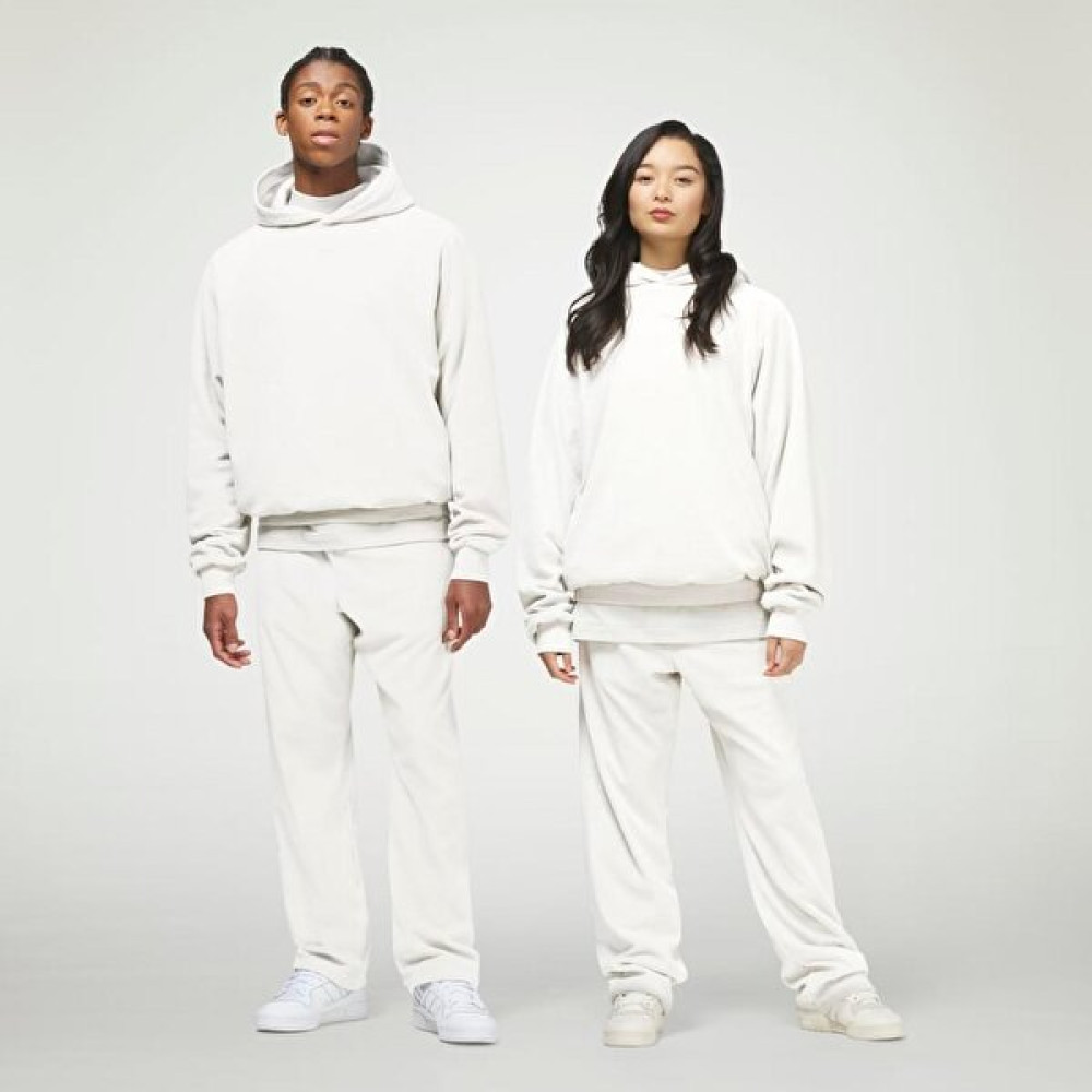 Adidas Basketball Velour Beyaz Bol Kesim Unisex Beyaz Kapüşonlu Spor Sweatshirt IA3457 T-Shirt & Sweatshirt (Outdoor) Fiyatı
