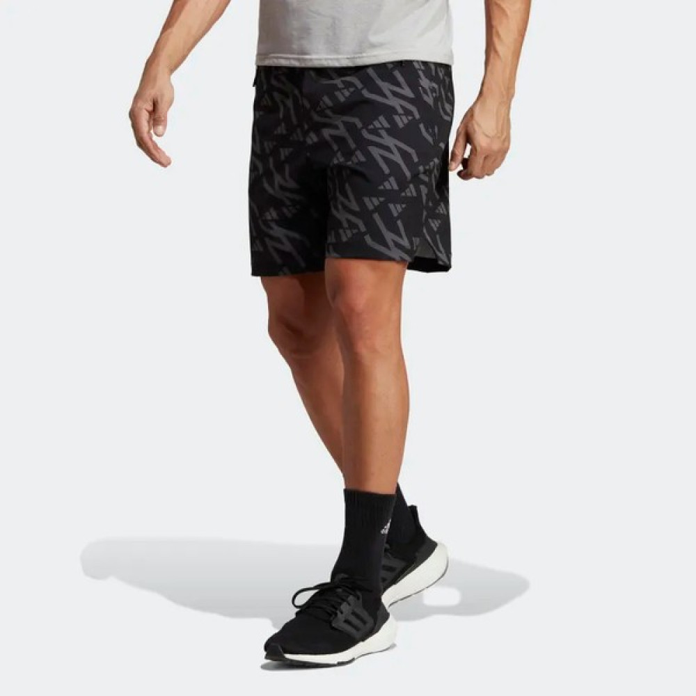 adidas Black Train Icons 3-Stripes Erkek Spor Şortu HS5778 Şort & Kapri (Outdoor) Fiyatı