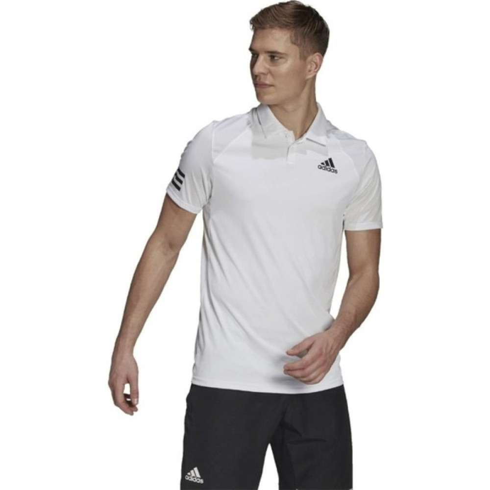 adidas Club 3str Erkek Beyaz Polo T-Shirt- Relaxed Fit Erkek T-shirt Fiyatı