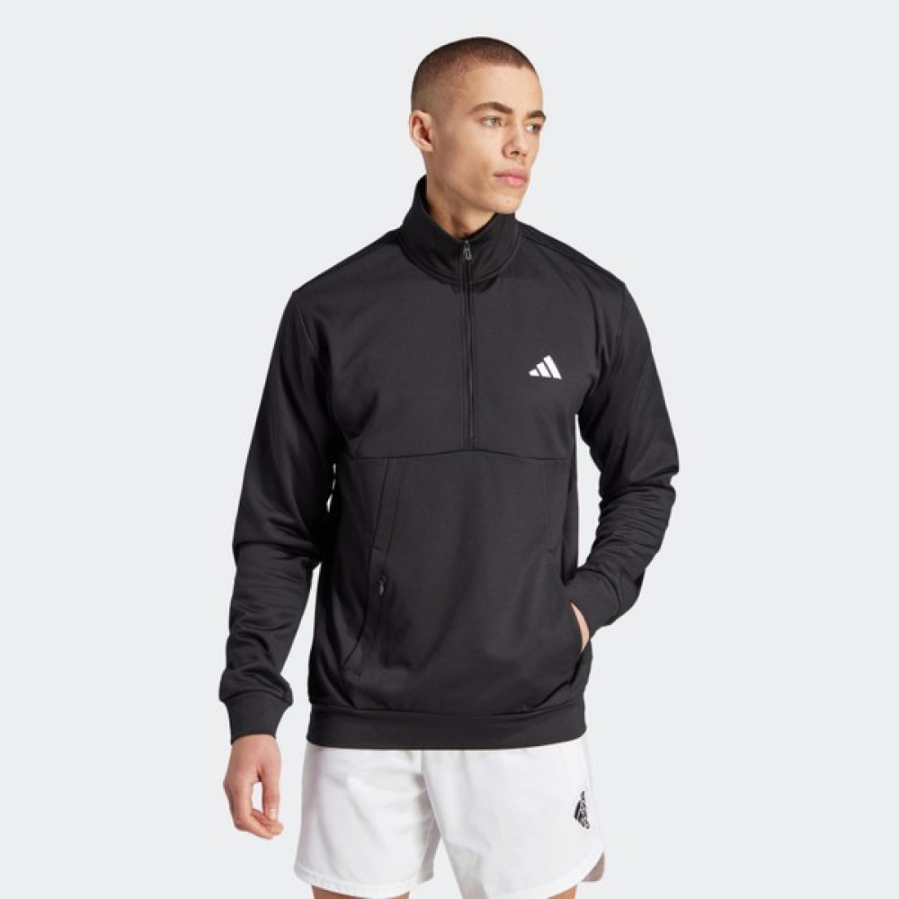 adidas Game And Go Small Logo Erkek Siyah Sweatshirt (HZ3055) T-Shirt & Sweatshirt (Outdoor) Fiyatı