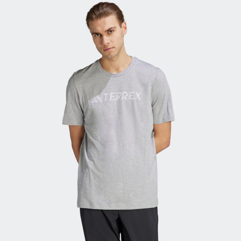 Adidas Terrex Classic Logo Erkek Gri Tişört (HY1695) T-Shirt & Sweatshirt (Outdoor) Fiyatı