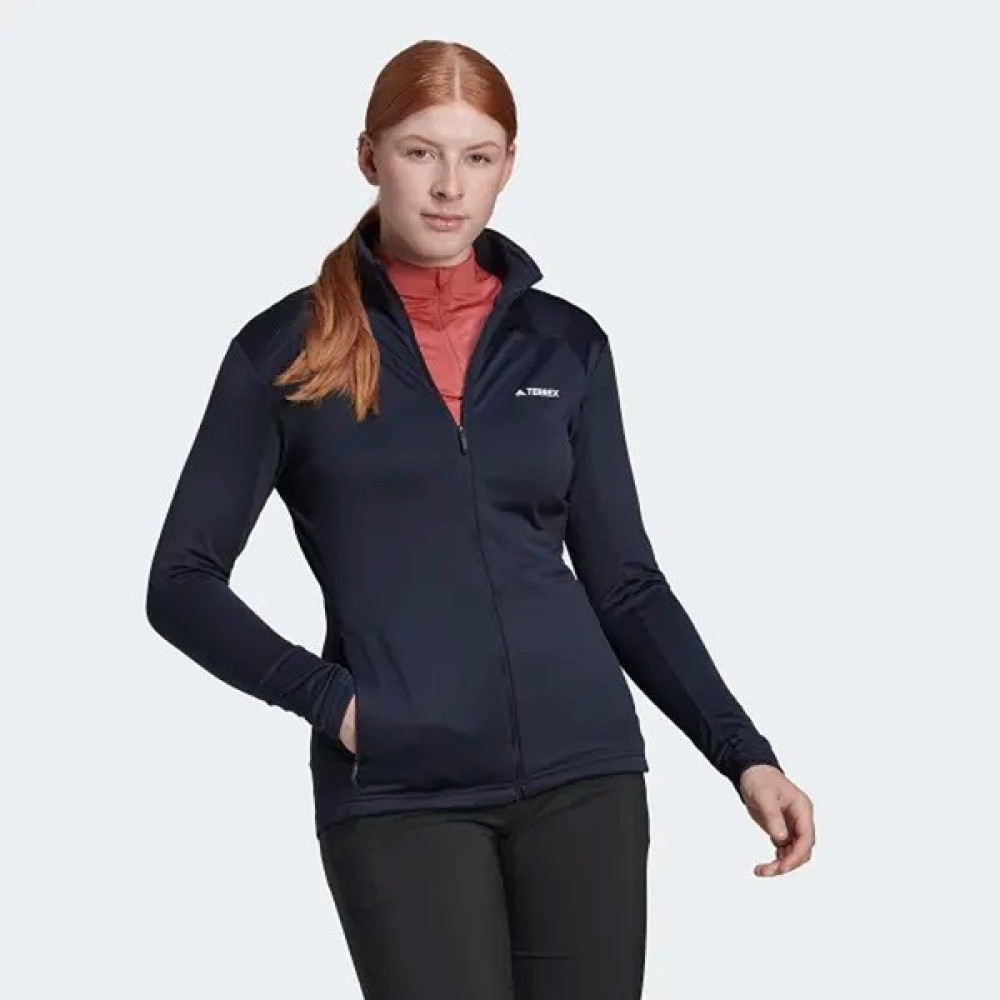 adidas W Mt Full Z Fle Kadın Lacivert Ceket T-Shirt & Sweatshirt (Outdoor) Fiyatı