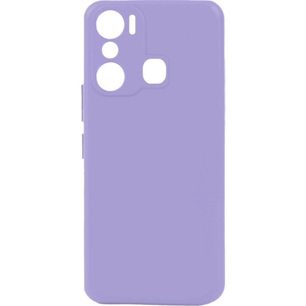 Adige Infinix Hot 20I Kılıf Biye Silikon + Ekran Koruyucu - Lila Cep Telefonu Kılıfı Fiyatı