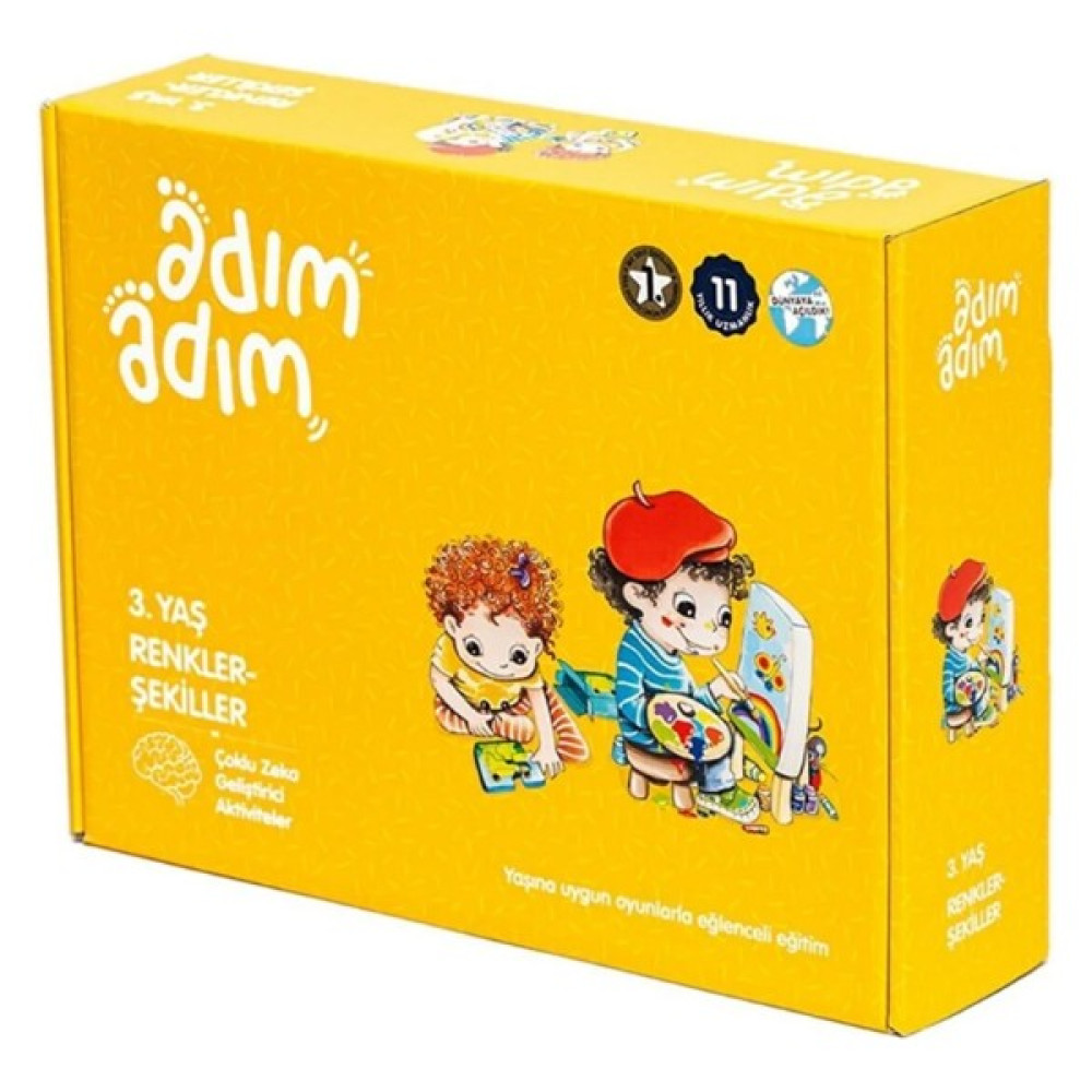 Adım Adım 3. Yaş - Renkler ve Şekiller Eğitici Oyuncak Fiyatı