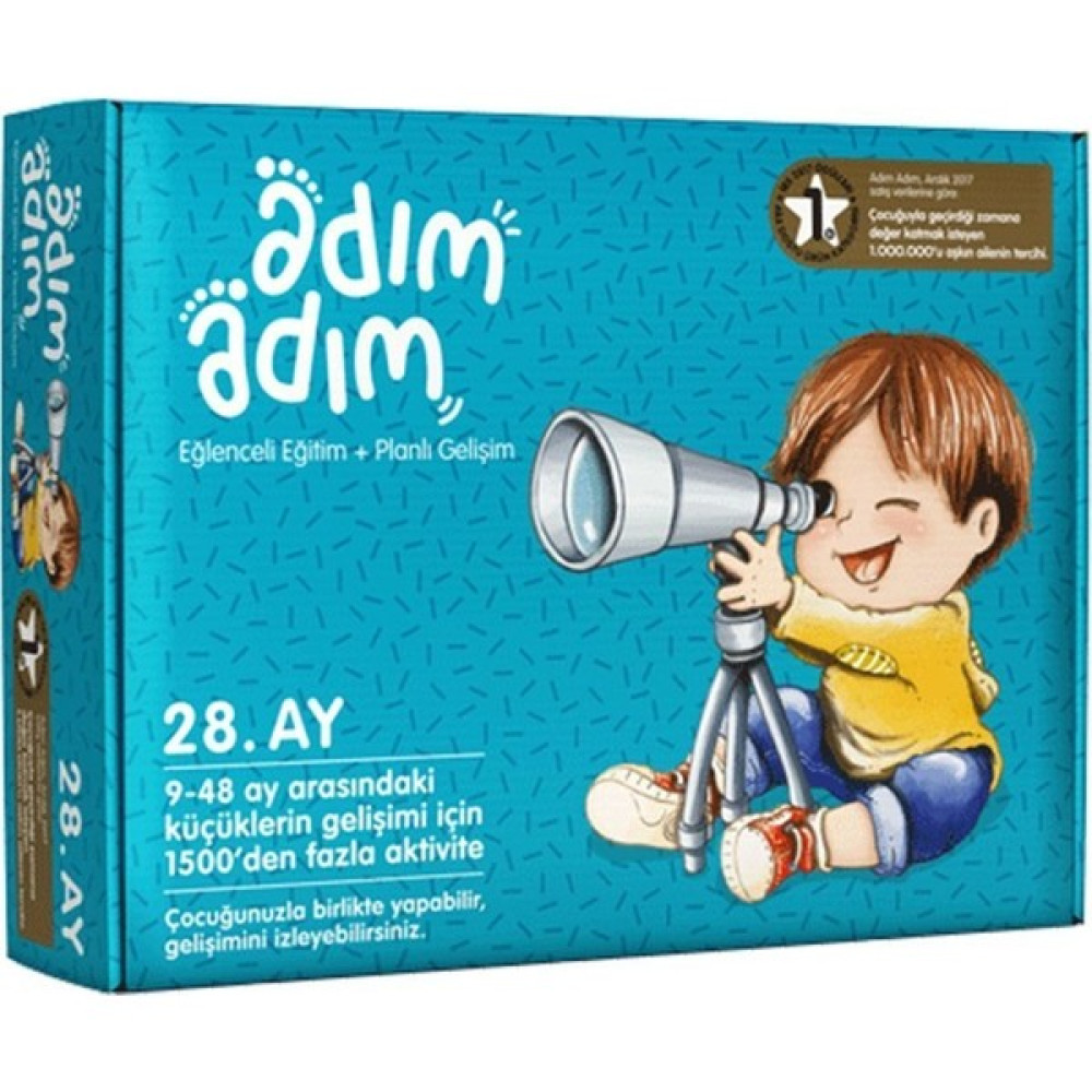 Adım Adım ADAD-2000020 Adım Adım 28. Ay Seti - Renkli Eğitici Oyuncak Fiyatı