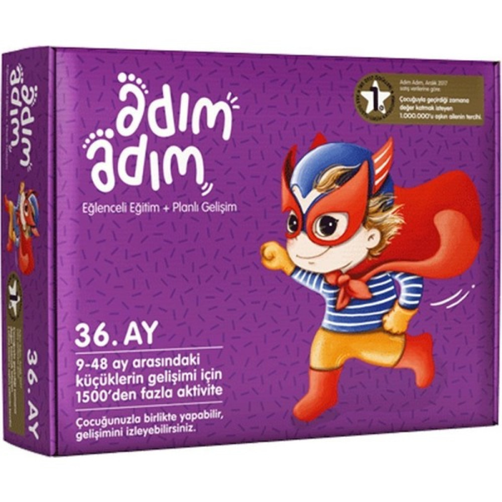 Adım Adım ADAD-2000028 Adım Adım 36. Ay Seti - Renkli Eğitici Oyuncak Fiyatı
