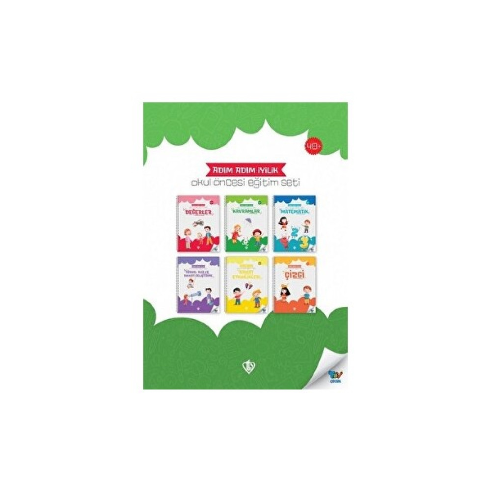 Adım Adım Iyilik Okul Öncesi Eğitim Seti (6 Kitap) Okul Öncesi Eğitici & Öğretici Kitaplar Fiyatı