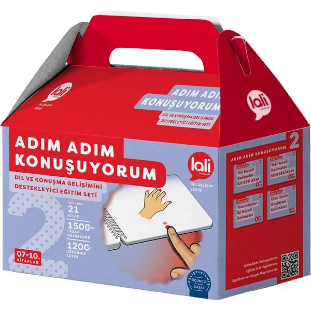 Adım Adım Konuşuyorum Terapi Seti 2 - Berna Erdebil Okul Öncesi Eğitici & Öğretici Kitaplar Fiyatı