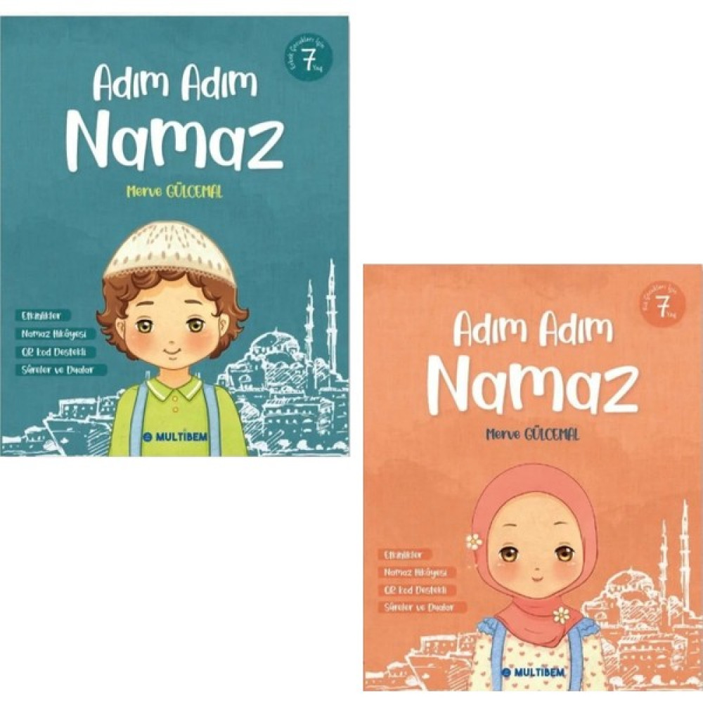 Adım Adım Namaz 2 Kitap Set - Merve Gülcemal Çocuk Öykü Fiyatı