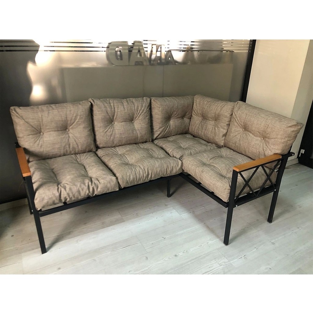 Adım Shops Miami Köşe Koltuk Takımı , 2+2 Balkon-Bahçe-Çay Seti-Mutfak Köşesi Koltuk Takımı / Seti Fiyatı