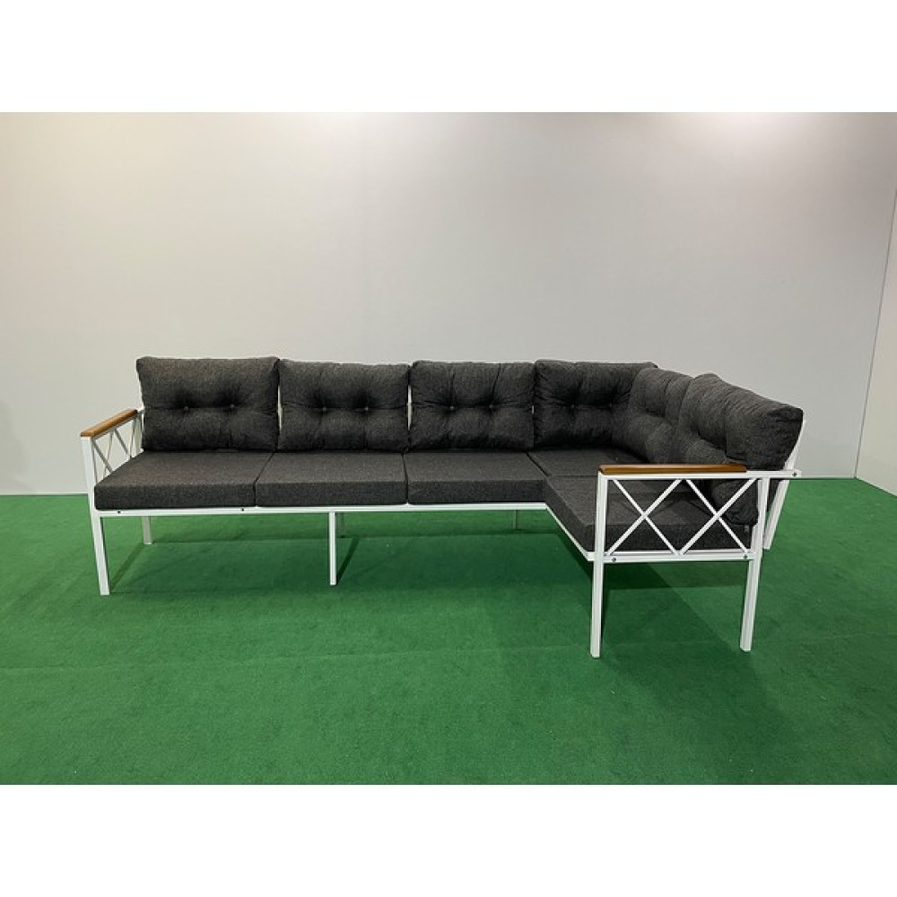 Adımshops 3+2 Köşe Balkon-Bahçe-Kafe-Çay Seti-Koltuk Takımı-Oturma Grubu-Ofis Koltuğu 3+2köşe - Antrasit Bahçe Koltuğu Fiyatı