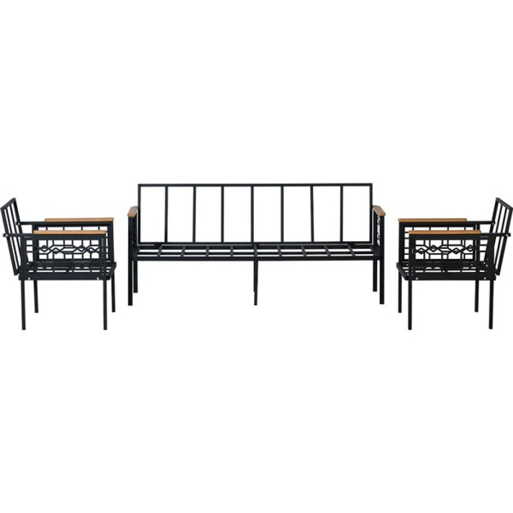 Adımshops Balkon-Bahçe-Kafe Çay Seti Koltuk Oturma Takımı-Oturma Grubu İskelet 1-2-3 - 3+1+1 Bahçe Koltuğu Fiyatı