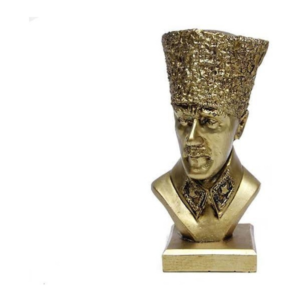 Adipa Ea Atatürk Büstü Kalpaklı - Renkli - 10 cm-10 cm Hediyelik Eşya Fiyatı