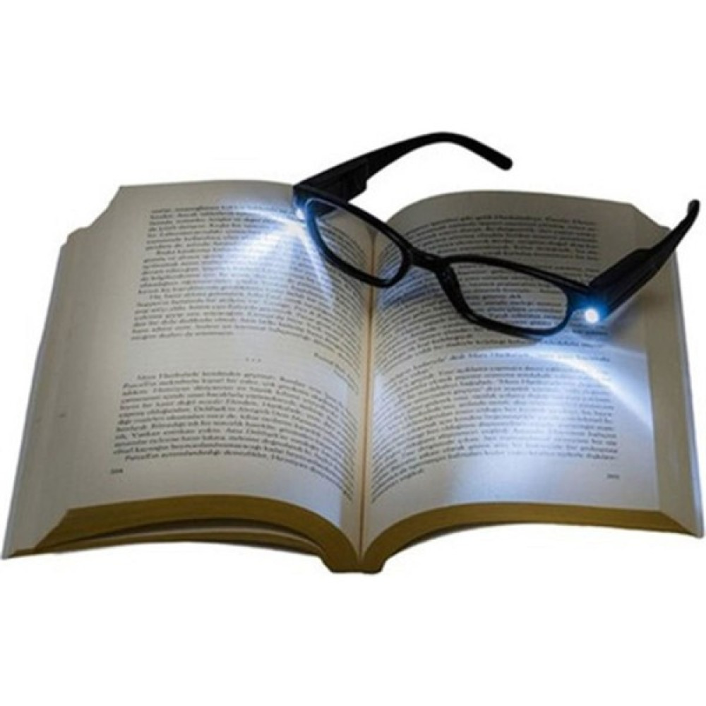Adipa Kitap Gözlüğü Okuma LED Işıklı 2 LED Gözlük Okuma Pilli Gözlük Unisex Güneş Gözlükleri Fiyatı