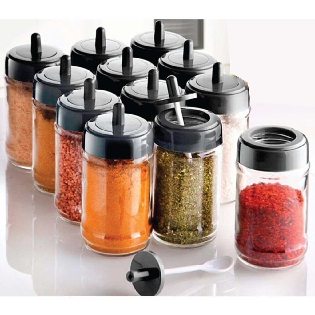Adissa Adissa6 Adet Kapağı Kendinden Kaşıklı Baharatlık Seti 300 ml. Çatal / Kaşık / Bıçak Takımları Fiyatı