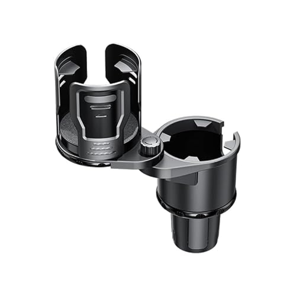 Adjustable Expandable Car Cup Holder Expander,Upgraded 2 in 1 Cup Holder for Car with Locking Function, 360° Rotating,All Purpose Car Cup Holder Base,for Cups Drinks (Standard Version)
