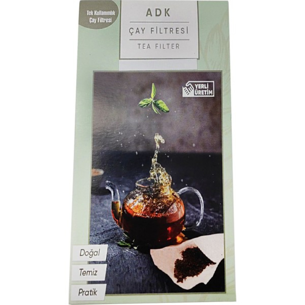 Adk 100'lü Büyük Boy 2 Litrelik Çay Filtresi Torbası Demlik Filtre CIN463 Çay / Çaydanlık Setleri Fiyatı
