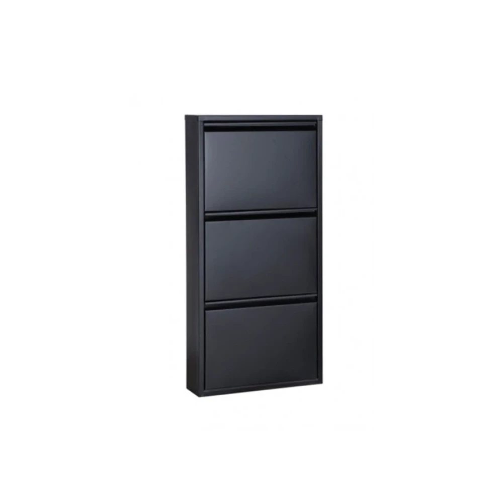 Adlsteel 3'Lü Metal Ayakkabılık (Texture Siyah) Ayakkabılık Fiyatı